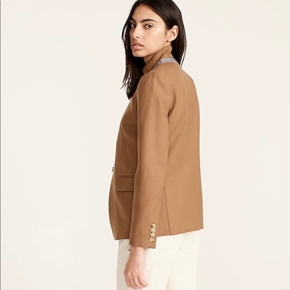 J. Crew Regent blazer in wool flannel - 12T, NWT